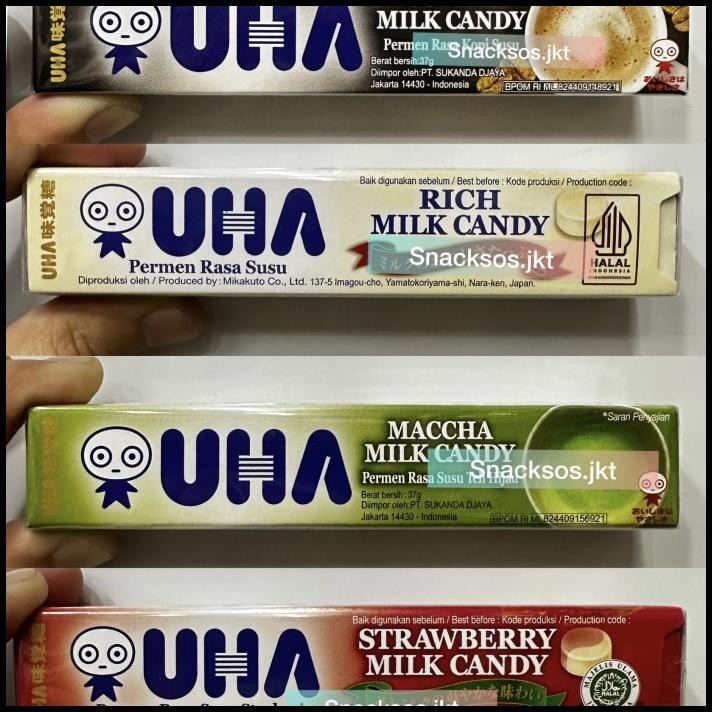 

37G Uha Stick Strawberry Milk / Matcha / Rich Milk