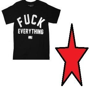 Kaos T Shirt Pria Fuck Everythin