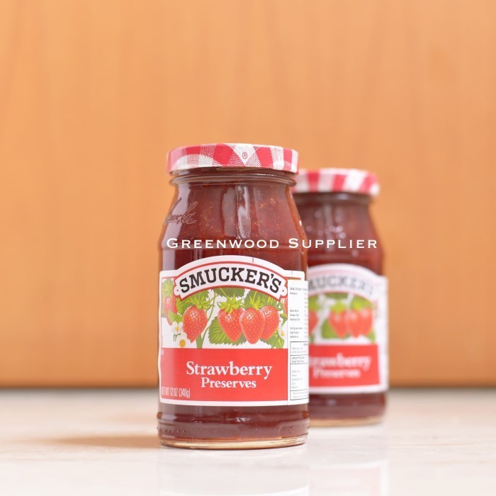 

Brom Selai Smuckers Strawberry - 340G (Premium Taste & Quality)