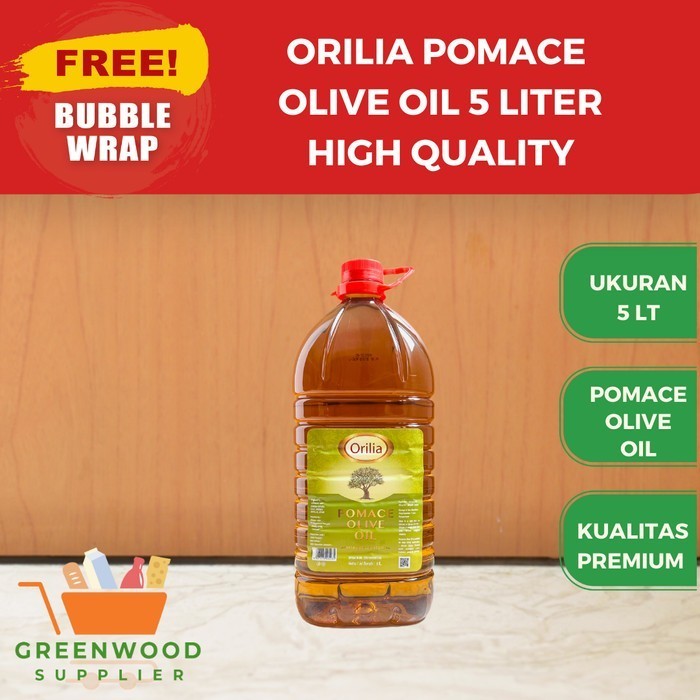

Brom Orilia Pomace Olive Oil - 5 Liter [Ekspedisi]