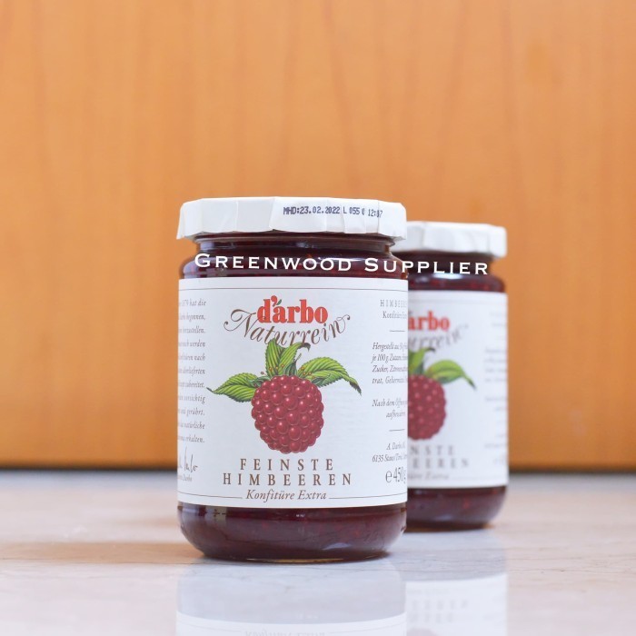 

Brom Darbo Raspberry Jam / Selai Raspberry Darbo - 450G (Import - Premium