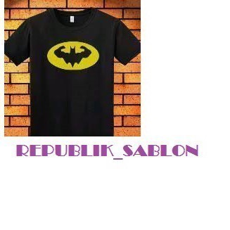 Kaos T Shirt Pria Batman Gold Gym