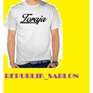 Kaos T Shirt Pria Toraja