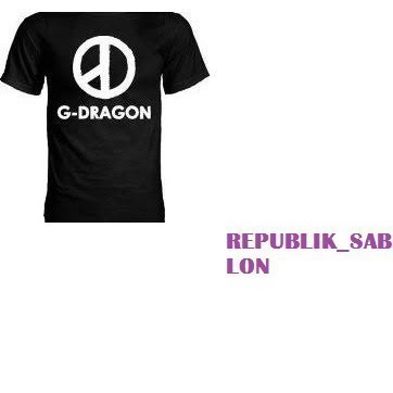 Kaos T Shirt Pria G-Dragon