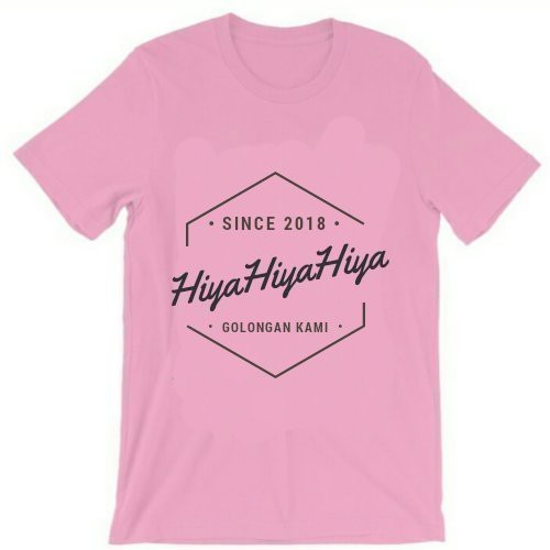 Kaos T Shirt Pria Hiya Hiya Hiya Since 2018