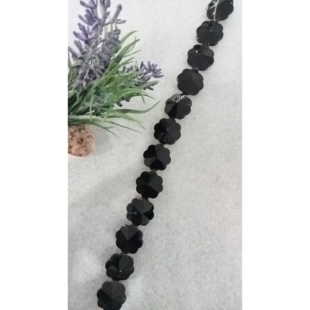 

langsung order saja] CRYSTAL GLASS BEADS FLOWER