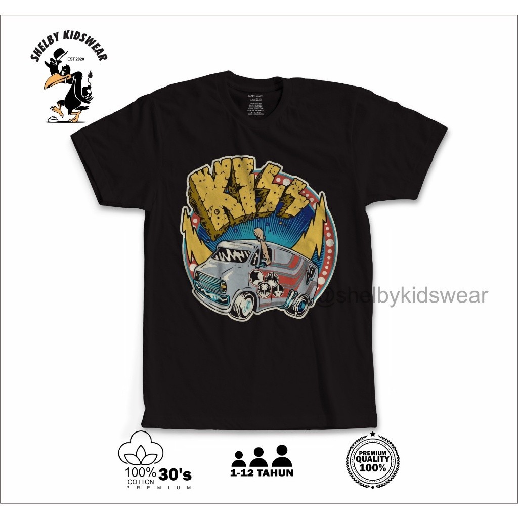 KAOS ANAK BAND KISS / KISS TOUR / BAJU ANAK PREMIUM QUALITY / #bajuanakmurah
