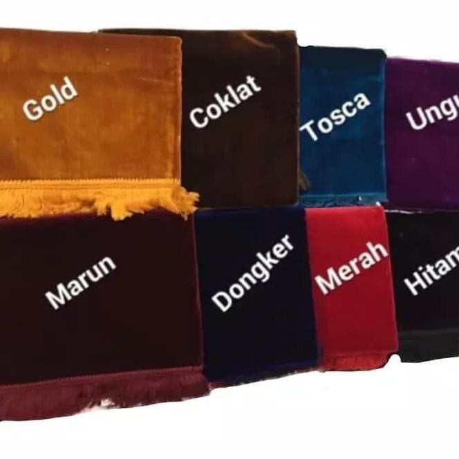 Sajadah Turki Polos / Sajadah Tamarinvill