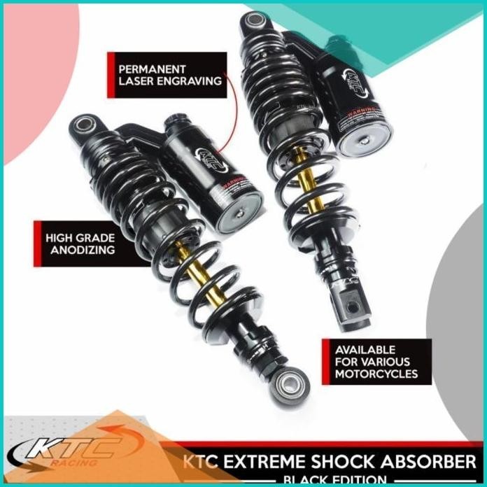 shock ktc racing EXTREM 340/320mm motor verza,tigar,mega pro,supra 125