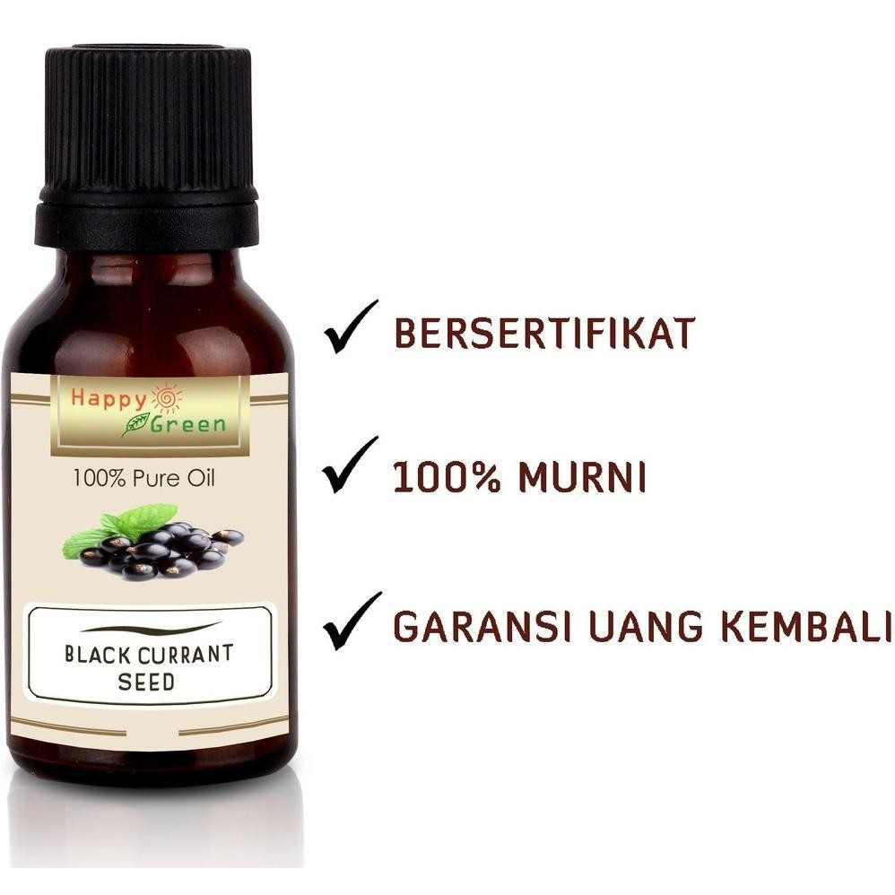 

BN Happy Green Black Currant Seed Oil - Minyak Biji Black Currant Bersertifikat TERLARIS