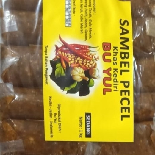 

Sambel Pecel Bu Yul Rasa Sedang. 1Pax Berat 100Gr. N 3 Pax