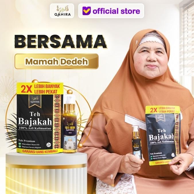 Qahira Variasi Minyak Oles + Teh Bajakah Original Untuk Benjolan Ma