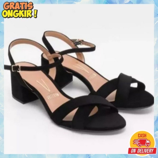Heals Terbaru Heels Baru Kondangan Hiils Wanita Kekinian Heigh Hils Helis Impor Sandal Kondangan Mur