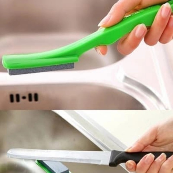 Kualitas terbaik] Asahan pisau asah pisau instan long handle pengasah gunting batu asah