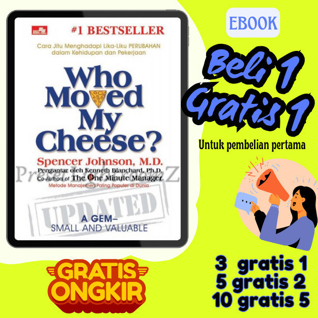 

IND0732 Who Moved My Cheese by Spencer Johnson - Bahasa Indonesia- Revisi