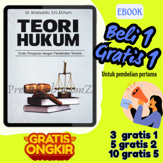 

IND0874 TEORI HUKUM ; Suatu Pengatar dengan Pendekatan Tematik- Revisi