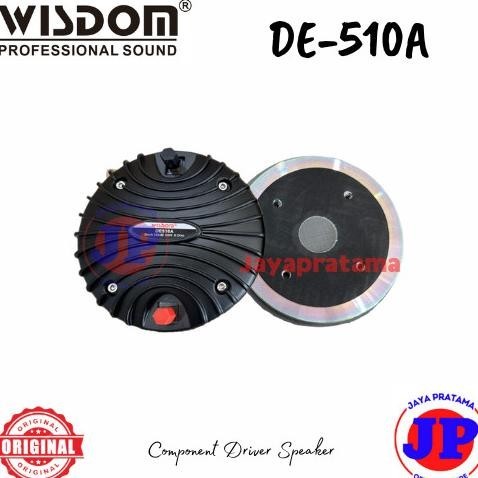 WISDOM DE-510A SPEAKER COMPONEN DRIVER SPEAKER TWETER ORIGINAL DE510A T2905