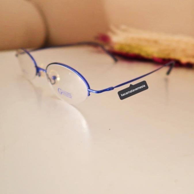 Frame Kacamata Minus Pria Wanita Model Senar Kecil