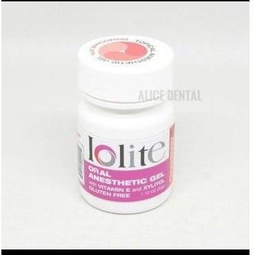 GH Alice dental anestesi anastesi topikal topical gel stroberi / cherry / bius lokal TERLARIS