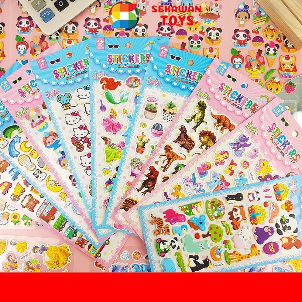 

[ PROMO SPESIAL ] STICKER 3D KARAKTER / STIKER BUKU AESTHETIC / STICKER TEMPELAN ANTI AIR STICKER JURNAL 21915-6 BISA COD