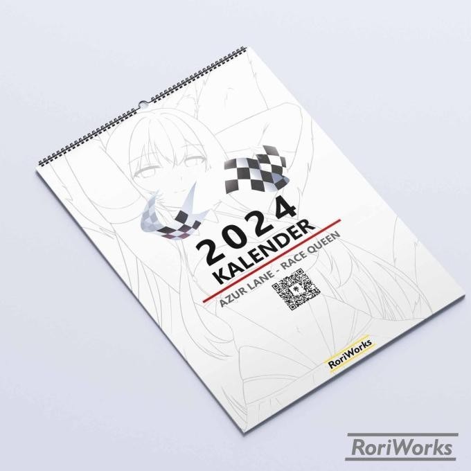 

Kalender Dinding Anime - Azur Lane [Race Queen] 2024 Kualitas Premium