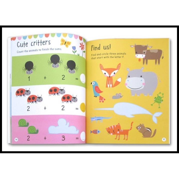 

GRATIS ONGKIR ANIMALS STICKER ACTIVITY BOOK - BIG STICKERS FOR LITTLE HANDS !!!!