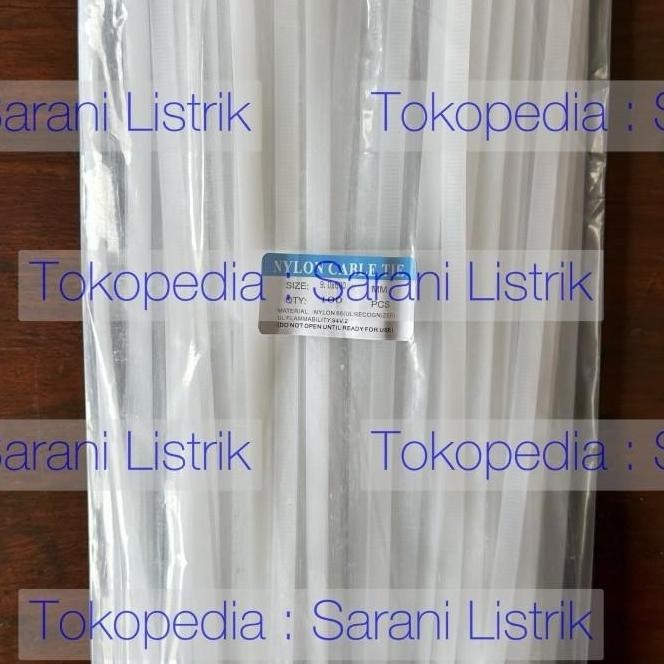 

Big Sale Kabel Tie 9 X 60Cm Cable Ties Nylon 9 X 600 Mm Hitam Putih Kualitas Premium
