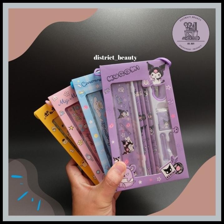 

HOT DEAL PAKET ALAT TULIS XIMI 5 IN 1 SANRIO SET HAMPERS ULANG TAHUN STATIONERY !!!!!