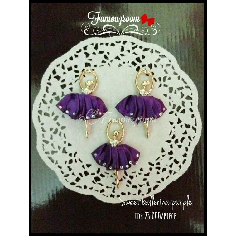 

TERBARU SWEET BALLERINA PURPLE (BAHAN DECO) FOR DECO CASE !!!!!!