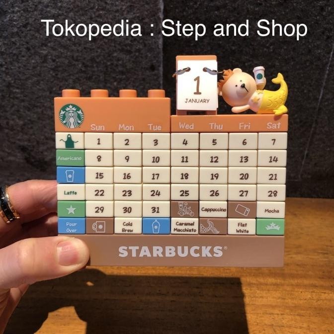 

Starbucks Calendar Lego Nano Block Siren Anniv 2023 Edition Original Kualitas Premium