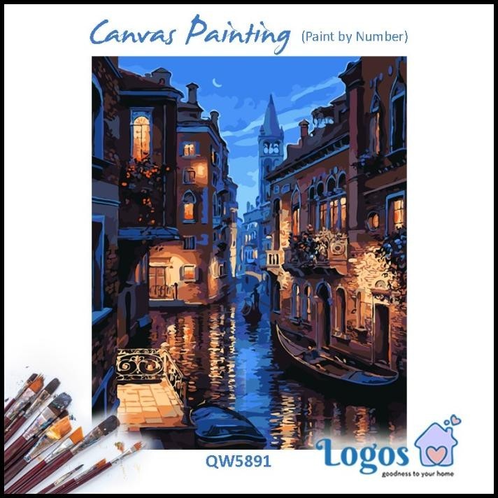 

GRATIS ONGKIR PAINT BY NUMBER KIT CANVAS PAINTING LUKISAN KANVAS DIY KANVAS TERAPI !!!