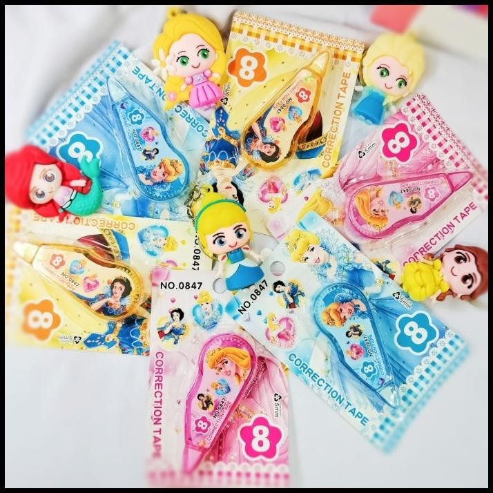 

DISKON CORRECTION TAPE LUCU KARAKTER KARTUN UKURAN 8 METER / TIP-EX CUTE UNIK !!!!!!!