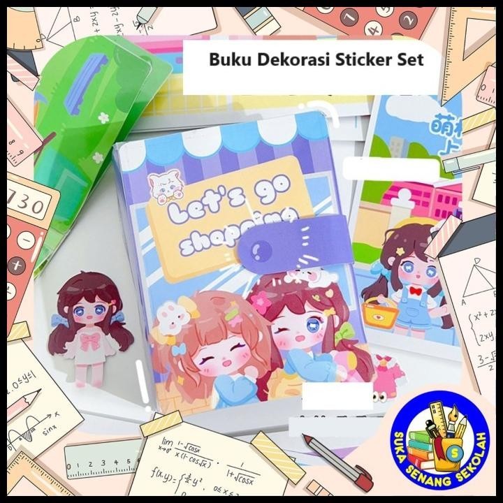 

GRATIS ONGKIR BUKU DEKORATIVE / SET STIKER DEKORATIF AT0147