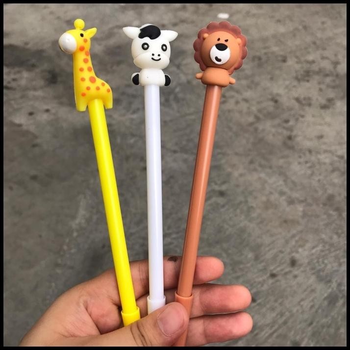 

DISKON 1 LUSIN PULPEN GEL ZOO IMUT LUCU BEST SELLER KUALITAS TERBAIK TERMURAH !!