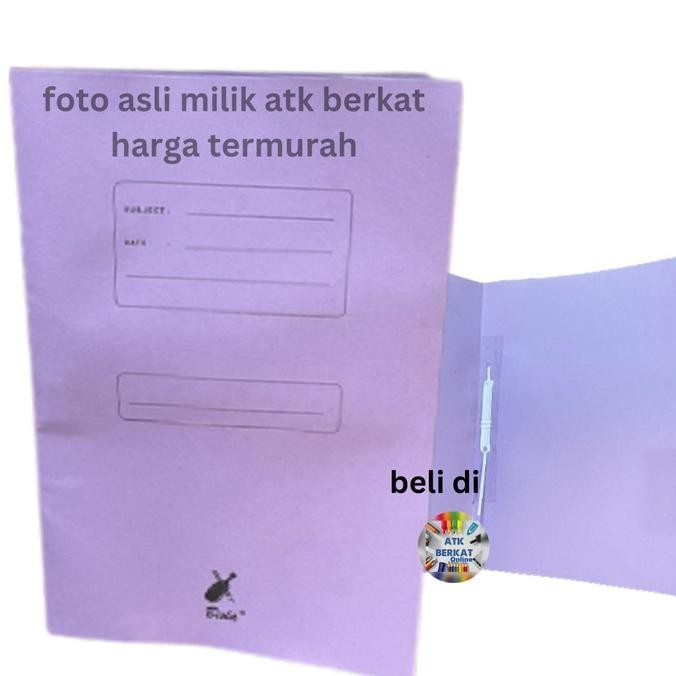 

Map Folder Kertas Stopmap Biola 5001 Snel Hecter Warna Putih Ungu Kualitas Premium