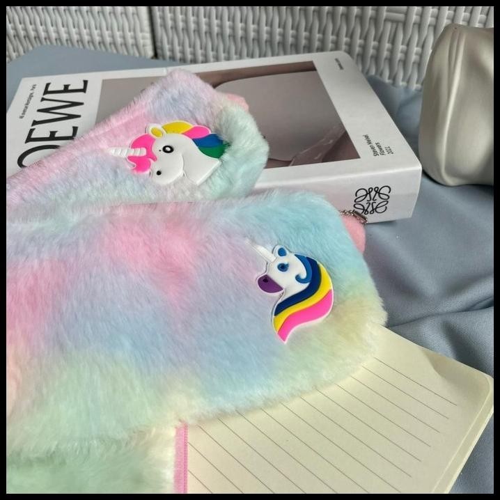 

HOT DEAL KOTAK PENSIL UNICORN BULU RAINBOW MODEL BARU SUPER CANTIK BERKUALITAS !!