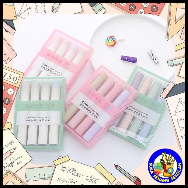 

TERBARU HIGHLIGHTER MORANDI SET 4PCS JUMBO S0228 !!!