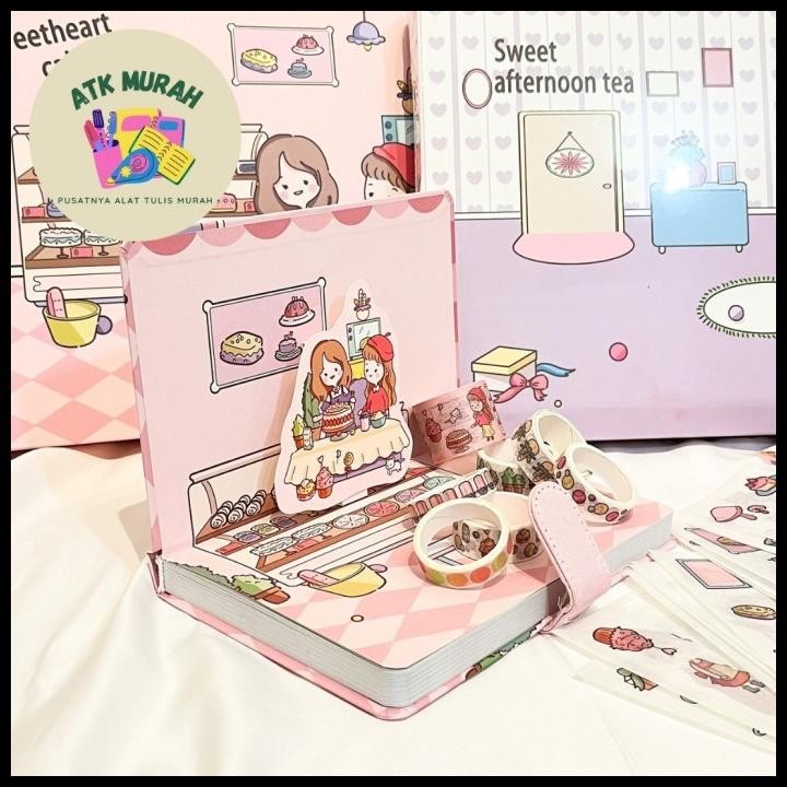

TERMURAH JURNAL 7 IN 1 SWEETHEART CAKE SHOP ISI BANYAK LUCU IMUT MURAH BAGUS CO !!!!!!!