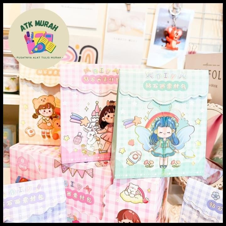 

TERMURAH DIY BAG LD-ZS503 MENGGAMBAR MEWARNAI GLITTER LUCU IMUT MURAH BAGUS COD