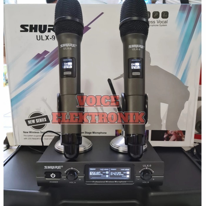 Mic Wireless Shure Ulx 9 Handle Plus Koper