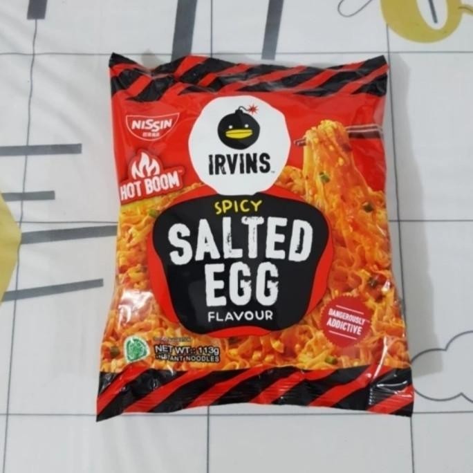 

Nissin Irvins Salted Egg Instant Noodles