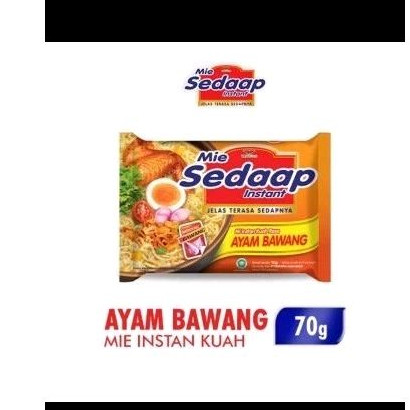 

mie sedap ayam bawang isi 12 pcs dan 6 pcs