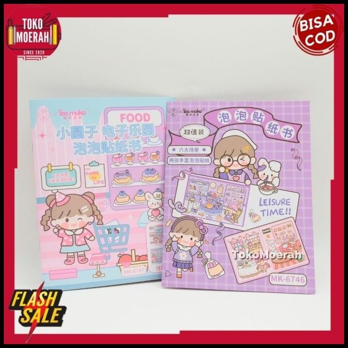 

GRATIS ONGKIR STIKER DIY MOKO MK-6747 BUKU STICKER MOKO LUCU UNIK STIKER KREATIVITAS !!!!!