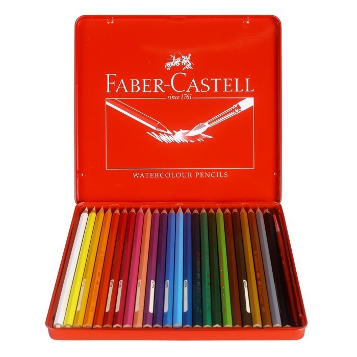 

Pensil Warna Tin Case Set 24L Faber Castel