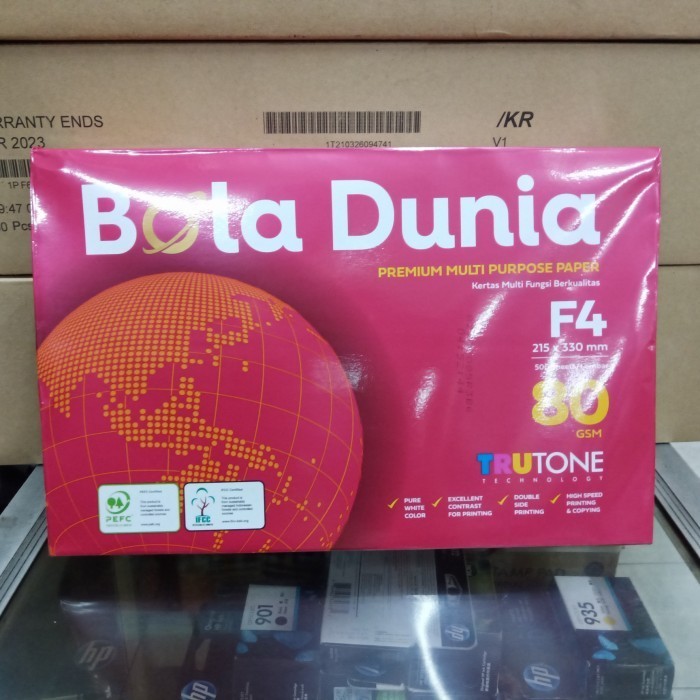 

Kertas Hvs F4 80Gr