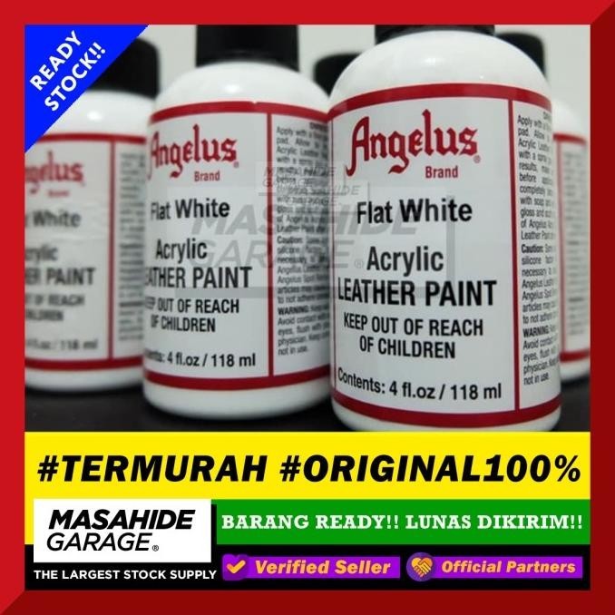 

(FLAT WHITE) Angelus Paint - 4 oz