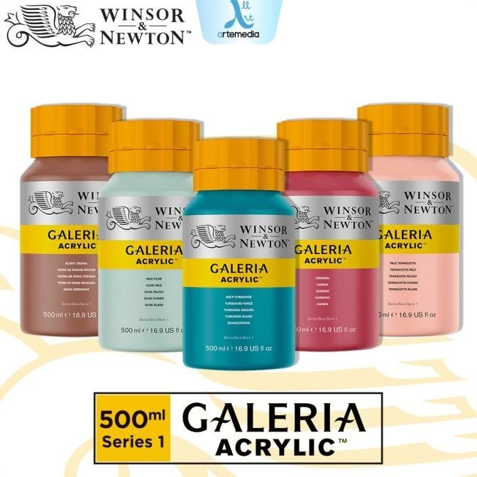 

Cat Akrilik Winsor & Newton Galeria 500ml Acrylic Series 1 - 01/03