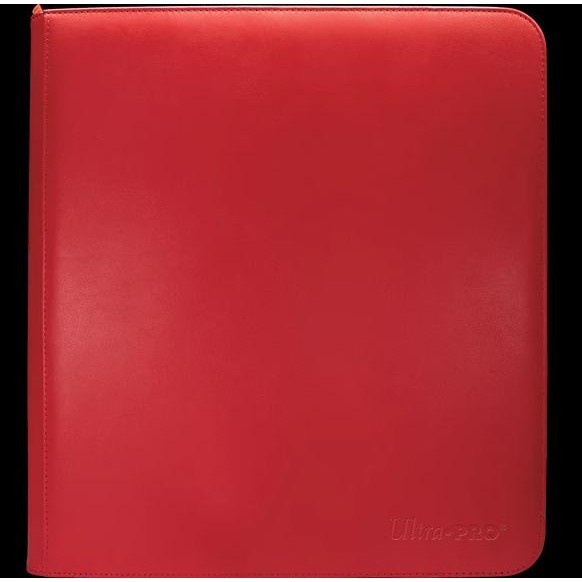 

Ultra Pro Vivid 12 Pocket Zippered Pro-Binder Red Kualitas Premium