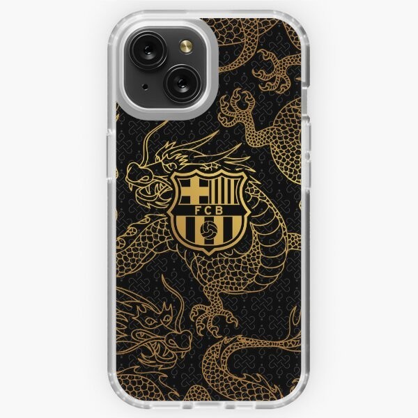 CASE Barca Gold and Black dragons IPHONE 11 MINI PRO MAX