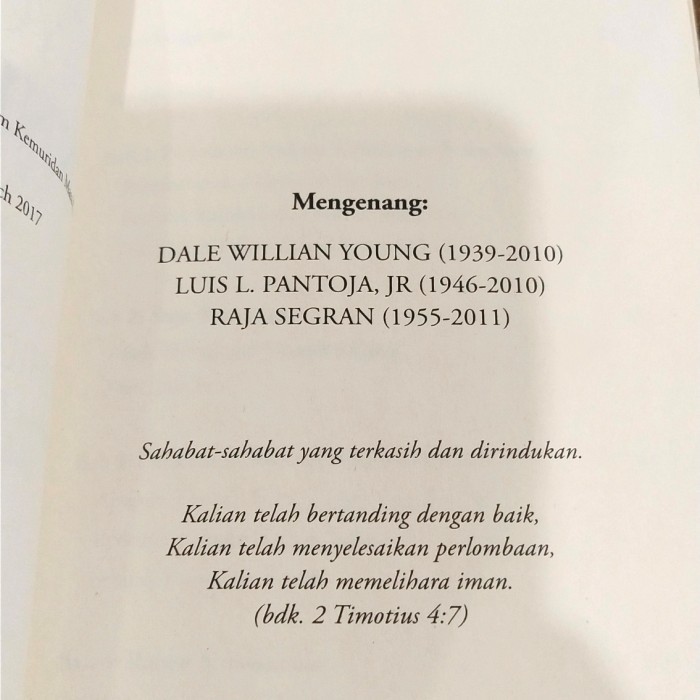 

Buku Cultivating Your Inner Life ( Memupuk Kehidupan Batinmu )